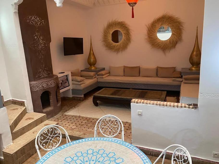 Ryad De Charme Authentique Piscine Calme Marrakesh Eksteriør billede